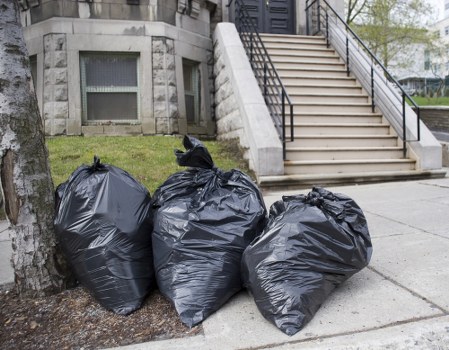 Residential waste collection in Rotherhithe area